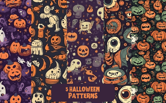 Download Halloween Patterns and Backgrounds - Background Collection