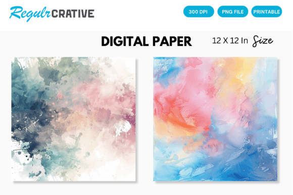 Download Abstract Pastel Watercolor Backgrounds - Background Collection
