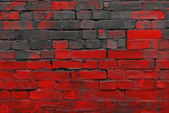 Download Red and Black Brick Wall Background Wall - Background Collection