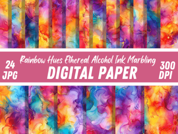 Download Smoke Rainbow Hues Ethereal Backgrounds - Background Collection