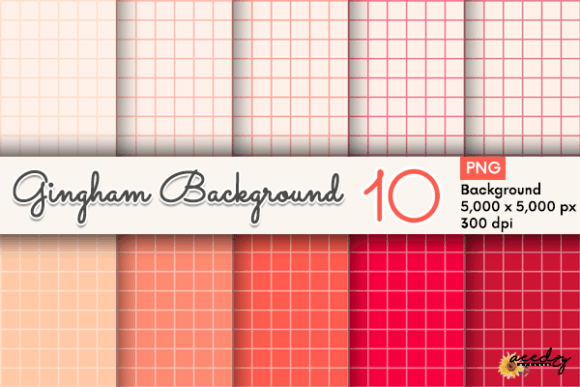 Download Peach Gingham Background - Background Collection