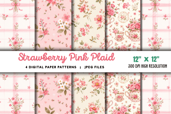 Download Pink Plaid Gingham Background - Background Collection