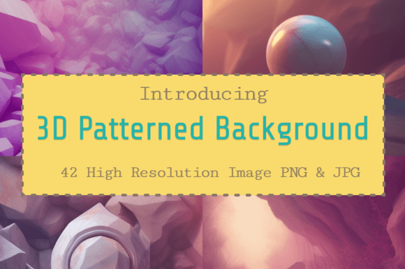Download 3D Patterned Backgrounds Bundle - Background Collection