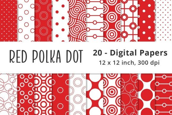 Download Red Polka Dot Background Seamless Paper - Background Collection