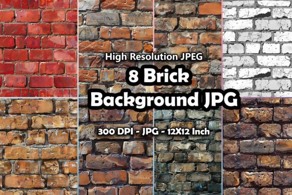 Download 8 Brick Background Seamless Pattern JPG - Background Collection