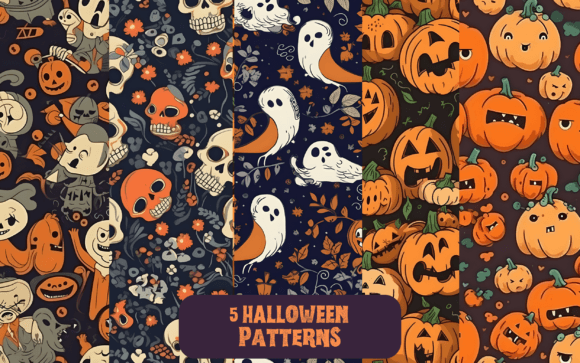 Download Halloween Patterns and Backgrounds - Background Collection