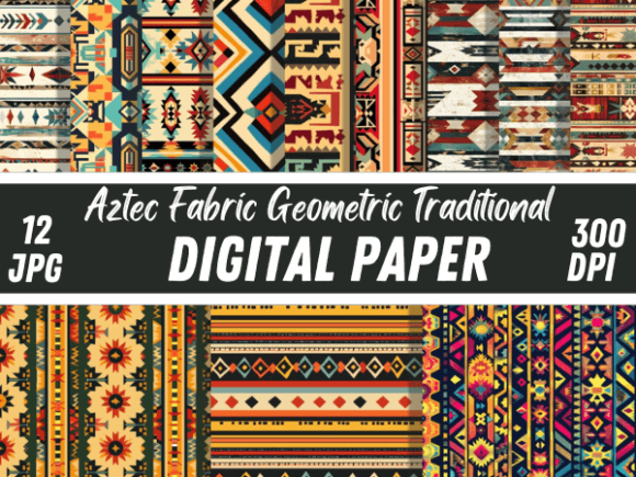 Download Aztec Fabric Paper Pattern Background - Background Collection