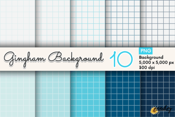 Download Blue Gingham Background - Background Collection